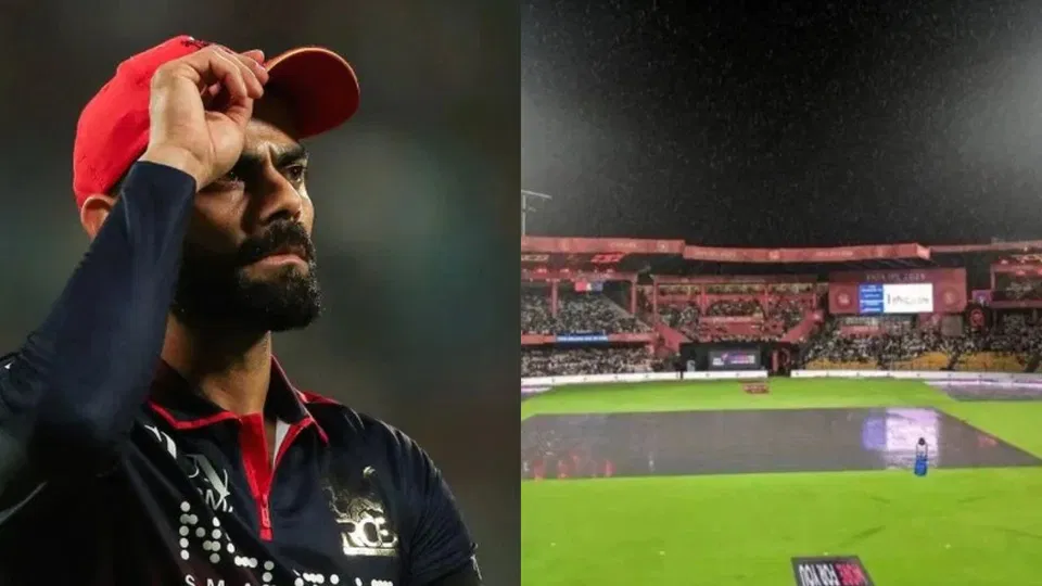 Virat Kohli and M. Chinnaswamy Stadium [Source: AFP]